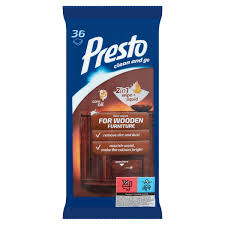 Presto bútorápoló törlőkendő 36 db