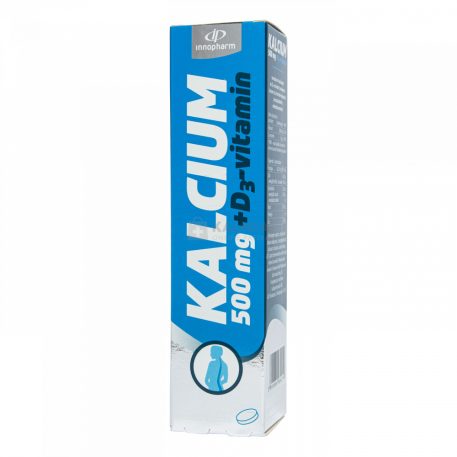 Innopharm kalcium+d3-vitamin pezsgőtabletta 20 db