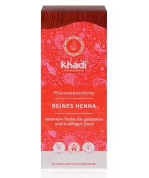 Khadi bio hajfesték por élénkvörös 100% 100 g