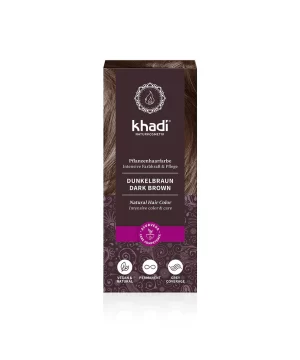 Khadi bio hajfesték por sötétbarna 100 g