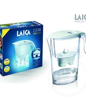 Laica clear line vízszűrőkancsó átlátszó fehér 1 db