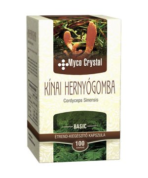 Myco Crystal hernyógomba kapszula 100 db