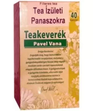 Pavel Vana gyógytea izületi panaszokra 40x1