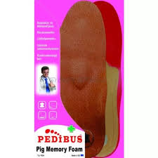 Pedibus talpbetét bőr pig memory foam 41/42 1 db