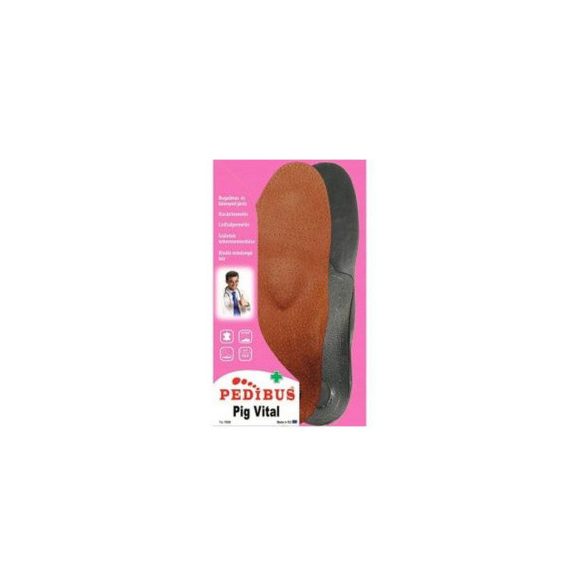 Pedibus talpbetét bőr pig vital 35/36 1 db