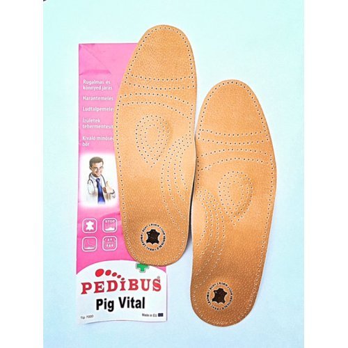 Pedibus talpbetét bőr pig vital 37/38 1 db