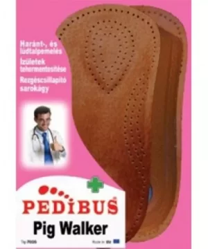 Pedibus talpbetét bőr pig walker 37/38 3/4 1 db