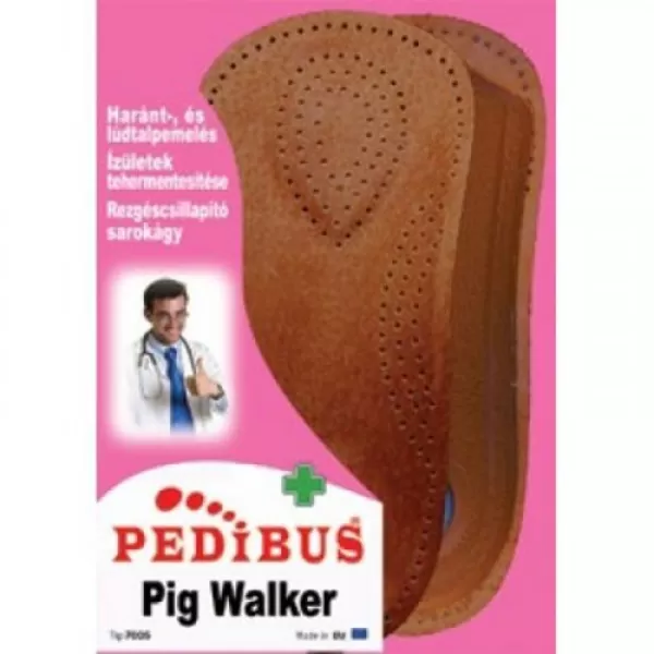 Pedibus talpbetét bőr pig walker 37/38 3/4 1 db
