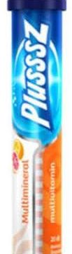Plussz duo multivitamin+c-vitamin pezsgőtabletta 20 db