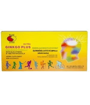 Sun Moon gingko és rhodiola ampulla 10x10ml 100 ml