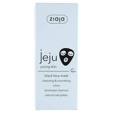 Ziaja jeju tisztító fekete arcmaszk 50 ml