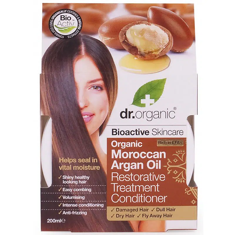 Dr. organic bio argán olaj regeneráló hajpakolás 200 ml