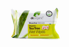 Dr. organic bio teafa nedves törlőkendő 20 db