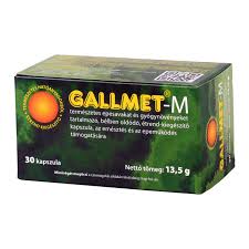 Gallmet-M-30 gyogynövény kapszula 30 db