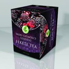 Herbária fekete tea erdei gyümölcs ízesítésű 20x1