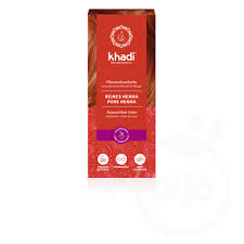 Khadi bio hajfesték por vörös 100 g