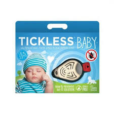 Tickless Baby Beige Ultrahangos kullancsriasztó babák számára 1 db