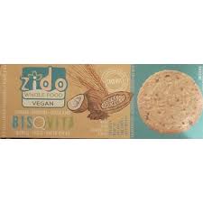Zido Wholefood bisquita vegán keksz kókusz 115 g