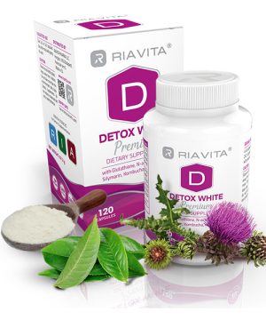 Riavita Detox White Premium 120 kapszula