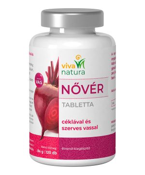 VIVA NATURA NŐVÉR TABLETTA CÉKLÁVAL ÉS SZERVES VASSAL 120 DB
