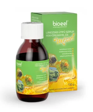Bioeel lándzsás útifű szirup fenyőrüggyel és mézzel 150 g