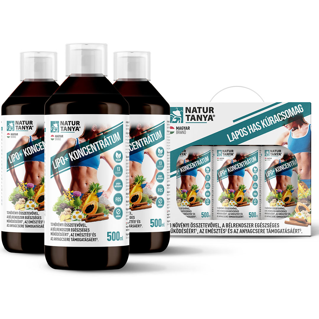 Natur Tanya Lipo+ 60 napos lapos has kúracsomag 3x500ml