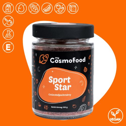 MYCOSMOFOOD SPORT STAR GYÜMÖLCSKRISTÁLY - CSÚCSTELJESÍTMÉNY!