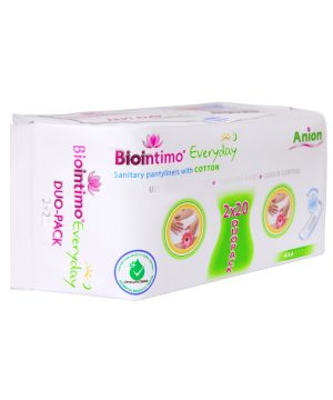 Biointimo duo pack tisztasági betét 2x20 db 40 db