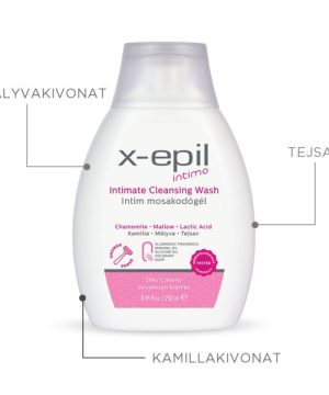 X-Epil intimo intim mosakodógél 250 ml