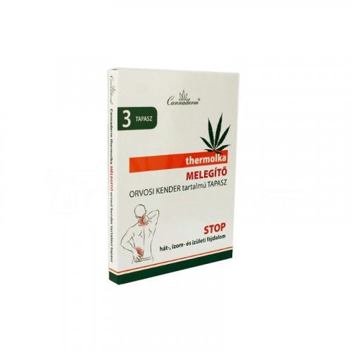 Cannaderm Thermolka melegítő tapasz 3x