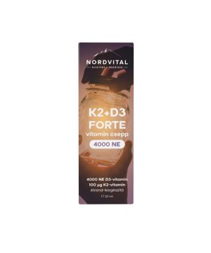 Nordvital D3+K2 Forte csepp 30 ml 60 adag