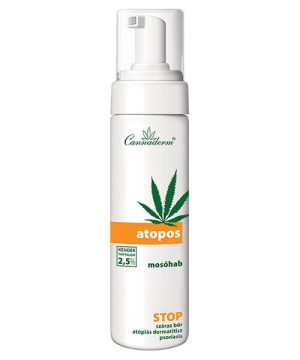 Cannaderm Atopos mosóhab 180ml