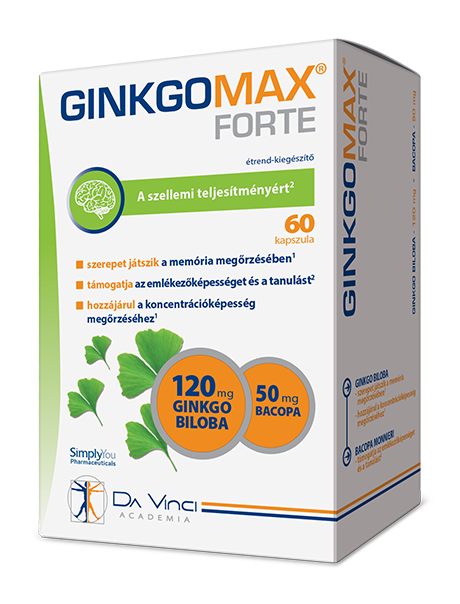 GinkgoMax Forte lágyzselatin kapszula 60x