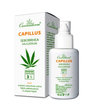 Cannaderm Capillus seborrhea hajszérum 40ml