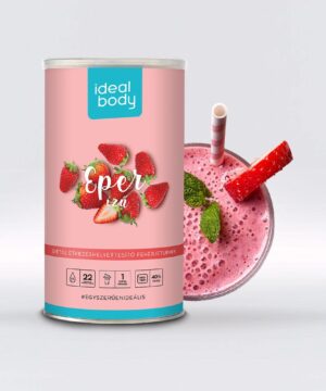 IdealBody fogyókúrás italpor eper 525 g