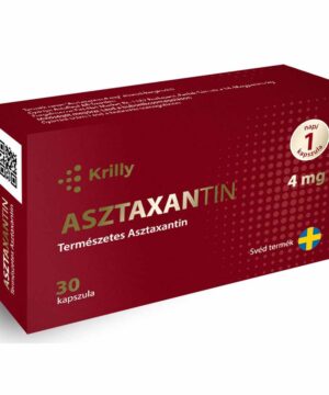 Krilly Asztaxantin (Astaxanthin 4mg) kapszula 30db