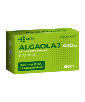Krilly Vegán Omega 3 Algaolaj kapszula 60 db