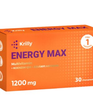 Krilly Energy Max Multivitamin filmtabletta – 30db
