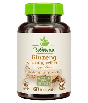BioMenü bio ginzeng szibériai kapszula 60 db