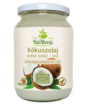 BioMenü BIO KÓKUSZOLAJ extra szűz VCO 500 ml
