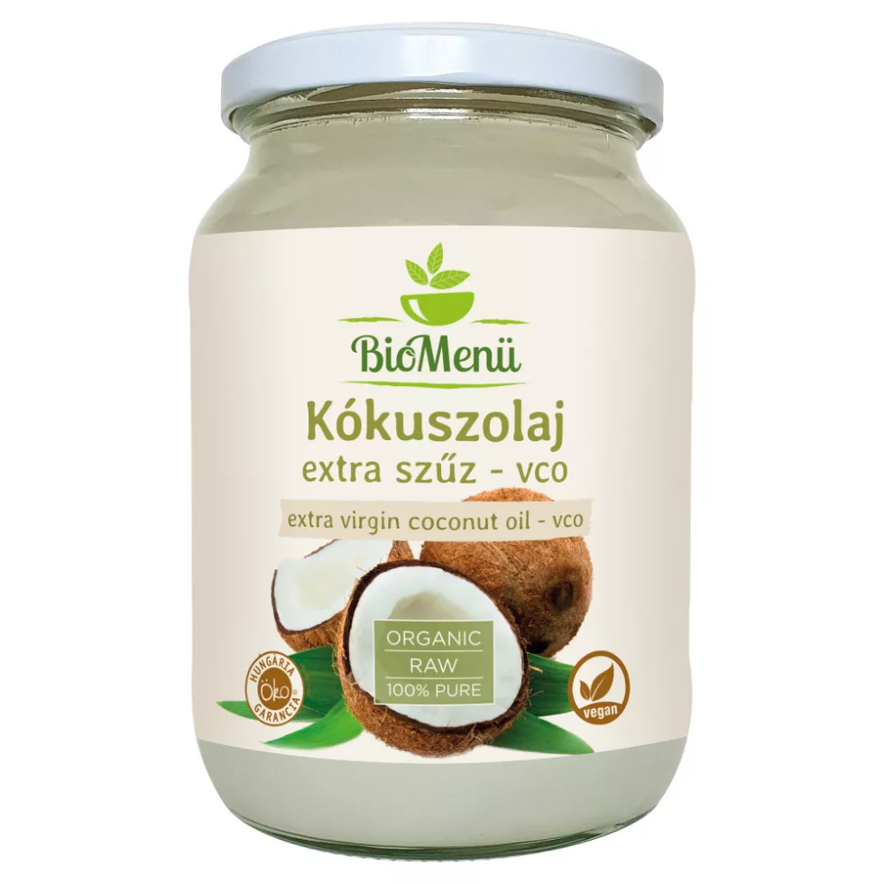 BioMenü BIO KÓKUSZOLAJ extra szűz VCO 500 ml