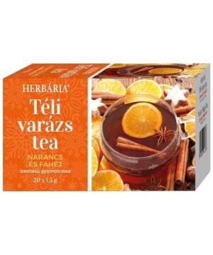Herbária téli varázs narancs és fahéj ízű tea 20x1,5g 30 g
