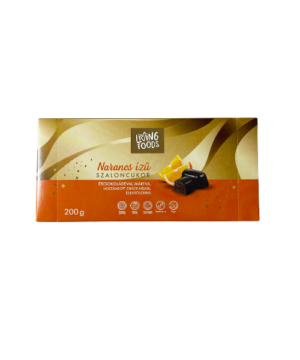 Living Foods Narancs Ízű Szaloncukor