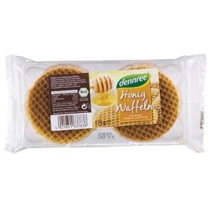 Dennree bio mézszirupos ostya 175 g