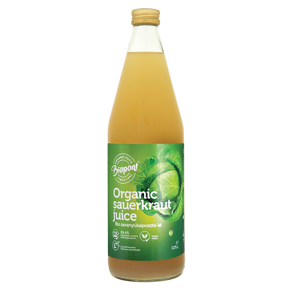 Biopont bio savanyúkáposzta-lé 750 ml