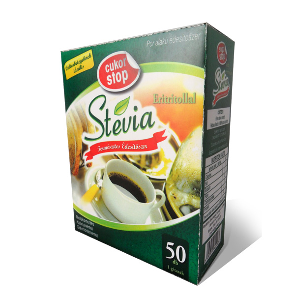 Cukor Stop stevia por 60x1g 50 g