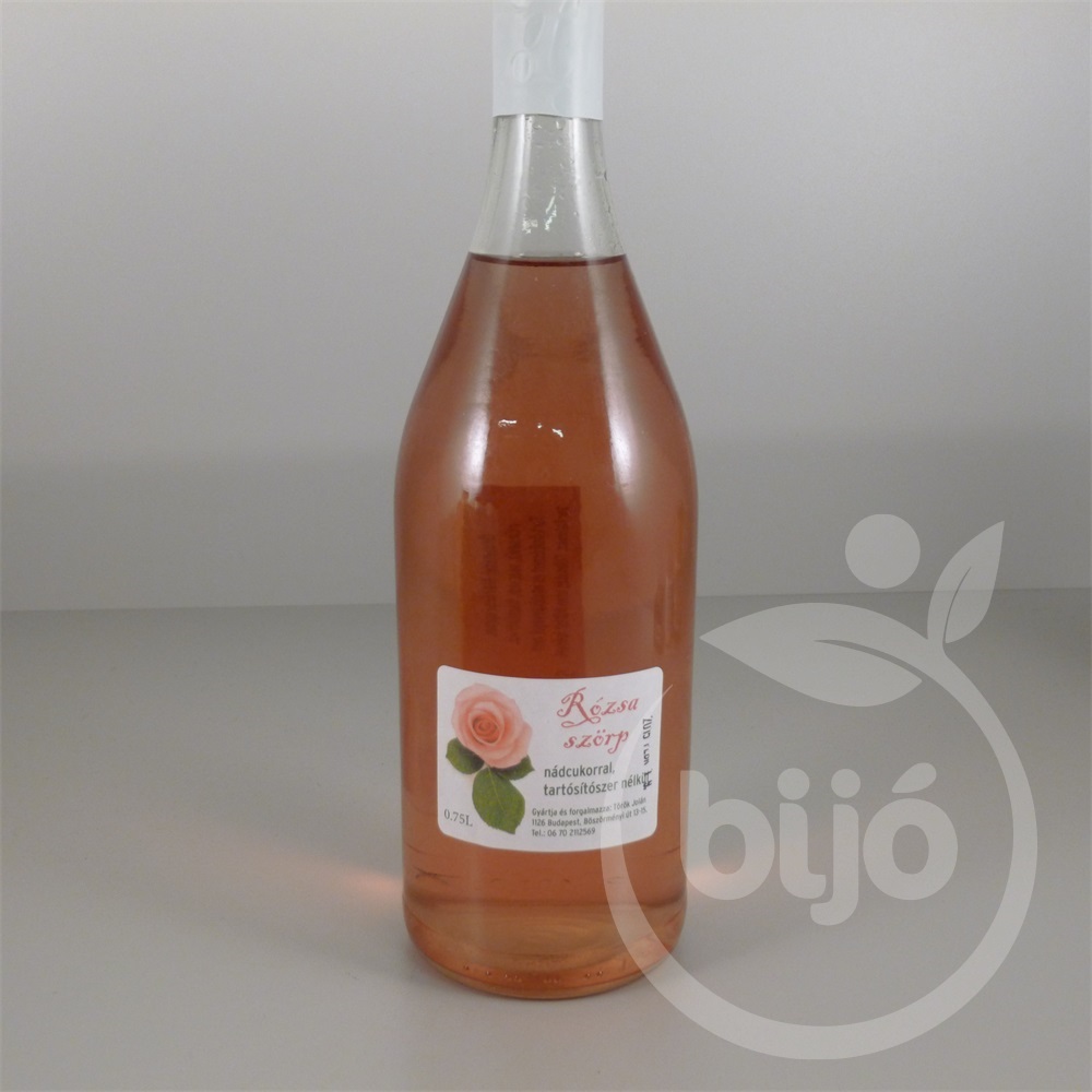 Rózsa szörp vízzel hígítható 750 ml