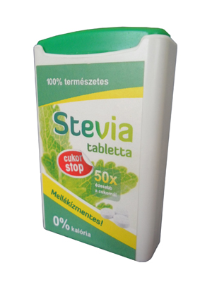 Cukor Stop stevia tabletta 60x édesebb 100 db