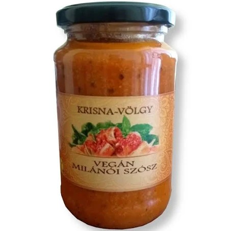 Krisnavölgyi vegán milánói szósz 340 g