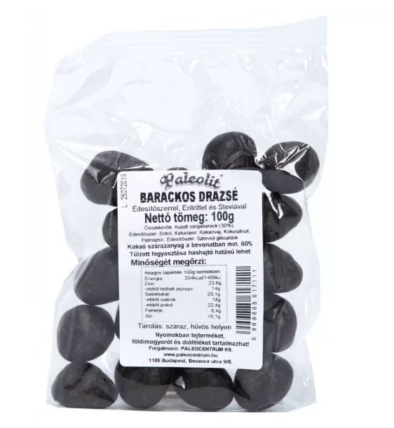 Paleolit Drazsé barack 100 g